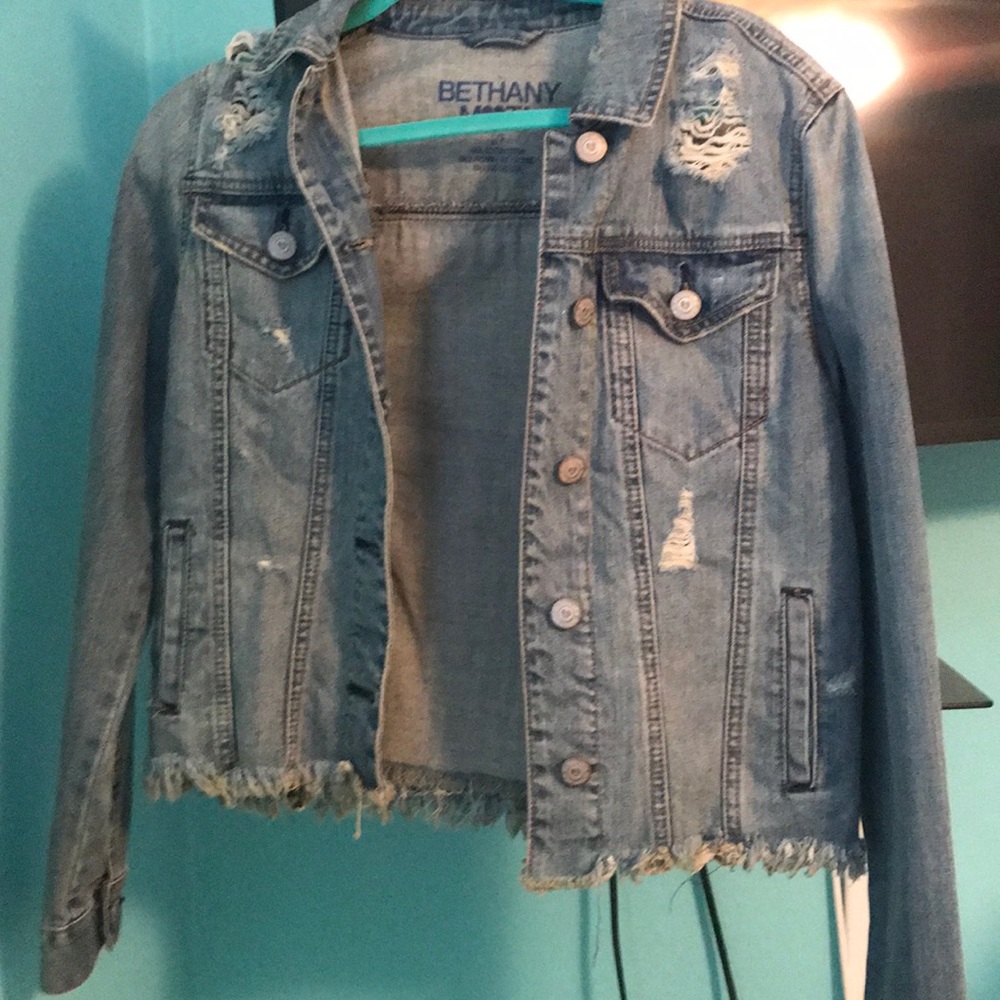 bethany mota denim jacket